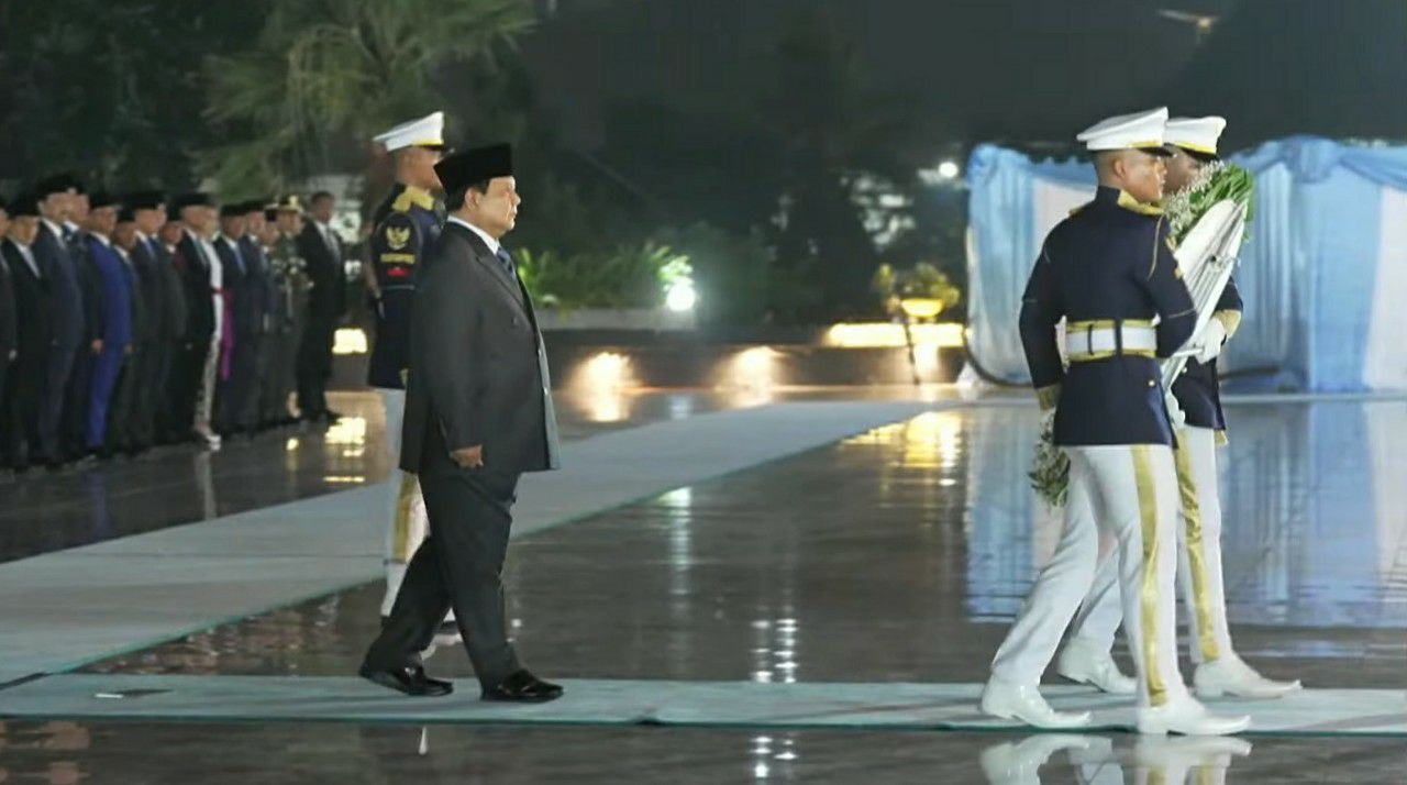 Awali Perayaan Kemerdekaan ke-80, Presiden Prabowo Gelar Ziarah Nasional di TMP Kalibata