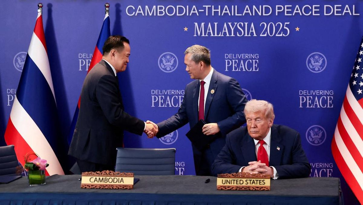 Perjanjian Damai Bersejarah antara Thailand dan Kamboja di Malaysia, Disaksikan Presiden AS Donald Trump